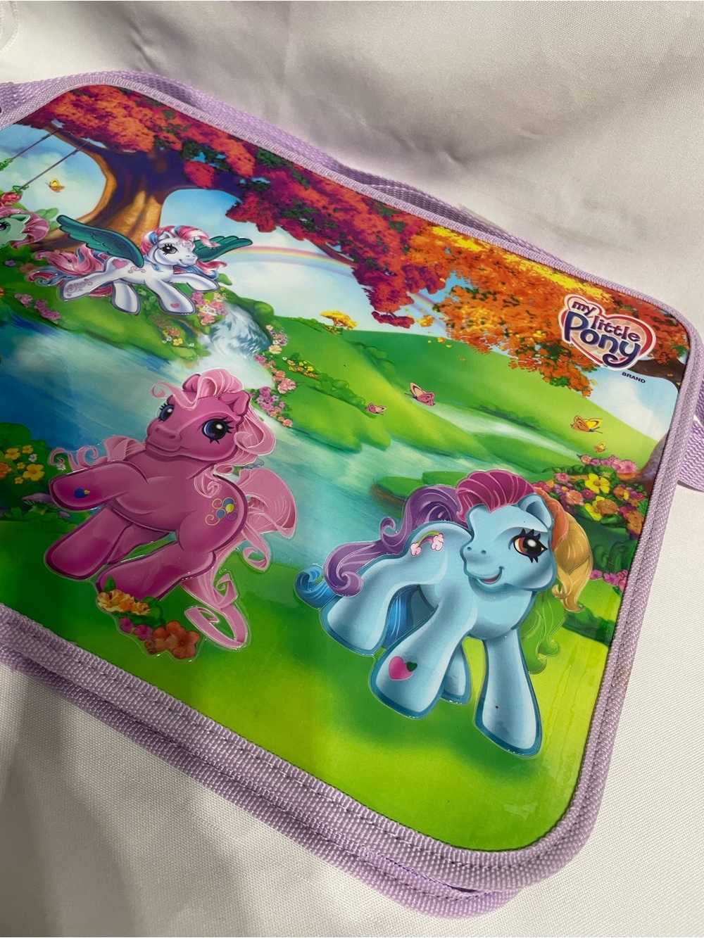 Rare Y2K vintage My Little Pony Generation 3 (G3) travel desk/white board w/ ori - Picture 5 of 12